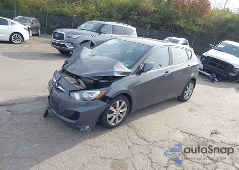 2012 Hyundai Accent Se z USA, uszkodzony, nr VIN KMHCU5AEXCU054164